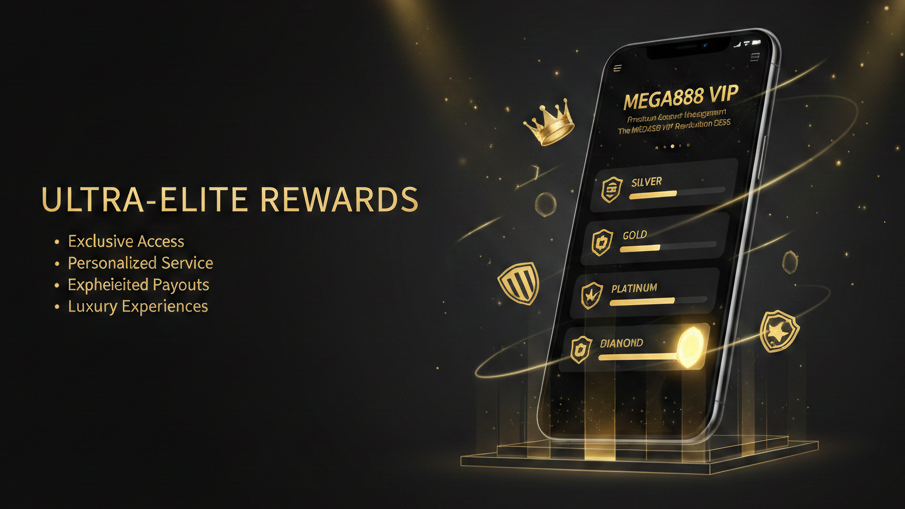 MEGA888 VIP Tier Structure